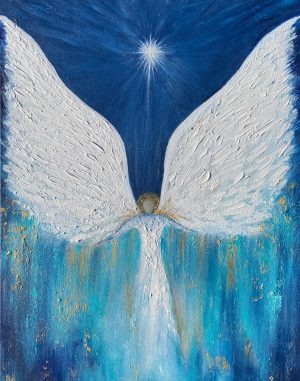 Arch Angel Christmas Card